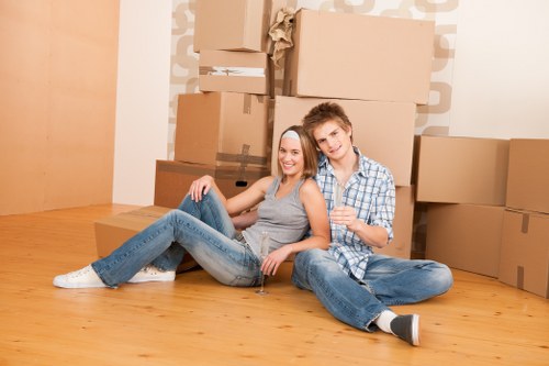 Man and van removals service helping with a local move in Bermondsey