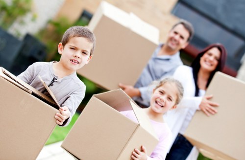 Packing and loading items for a home move in Bermondsey