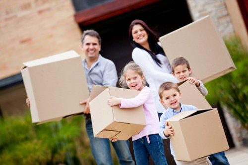 Commercial move support using a removal van in Bermondsey